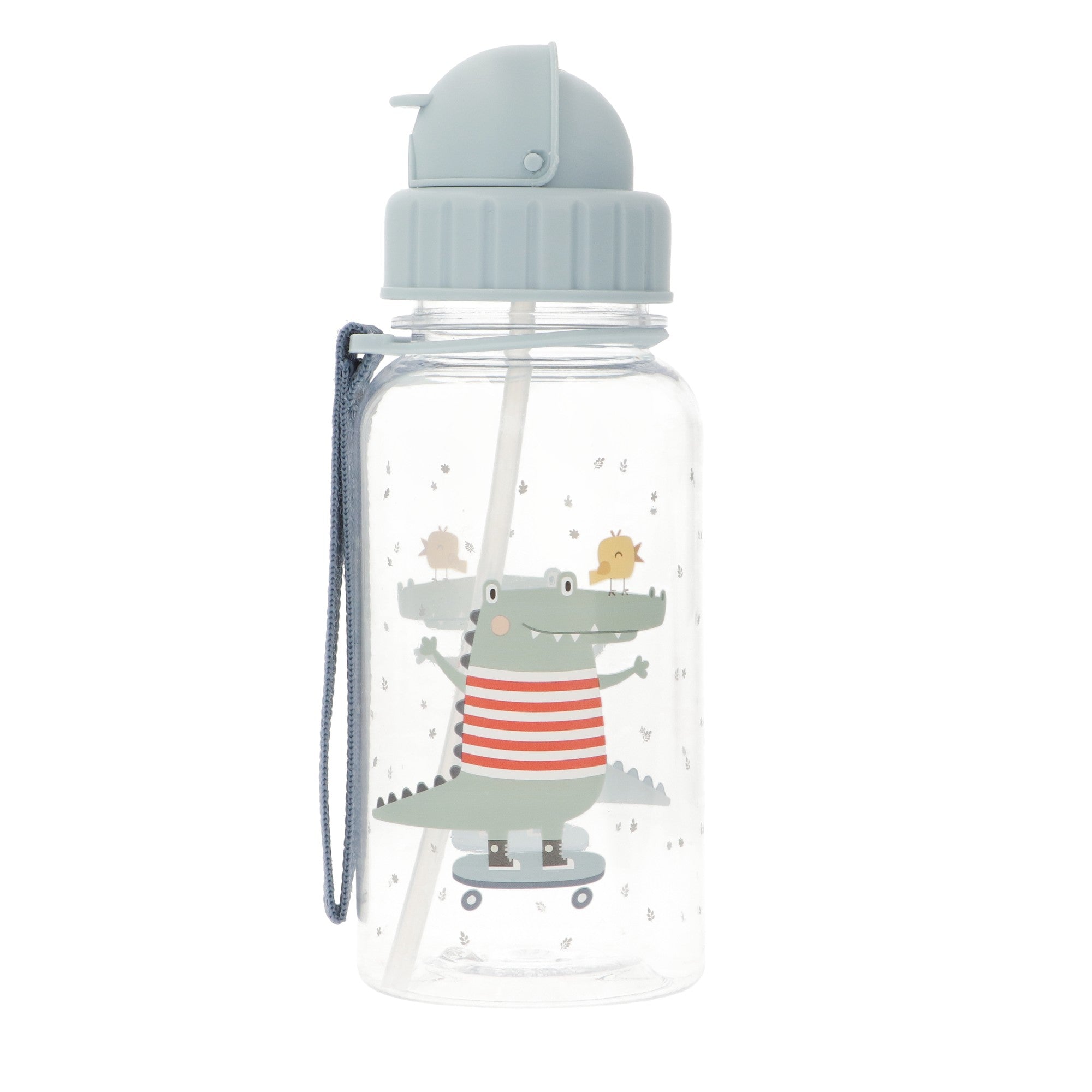 Conjunto Preescolar Mochila + Bolsa Impermeable + Botella de Agua - Tutete Croc