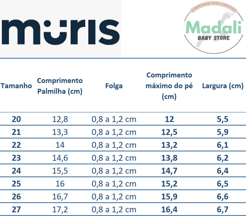 Zapatillas descalzas para niños - Muris Petra Mini Denim Blue