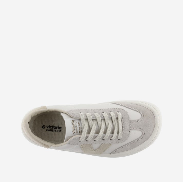 Zapatillas Descalzas Adulto Piel y Ante - Victoria Olmo Hielo