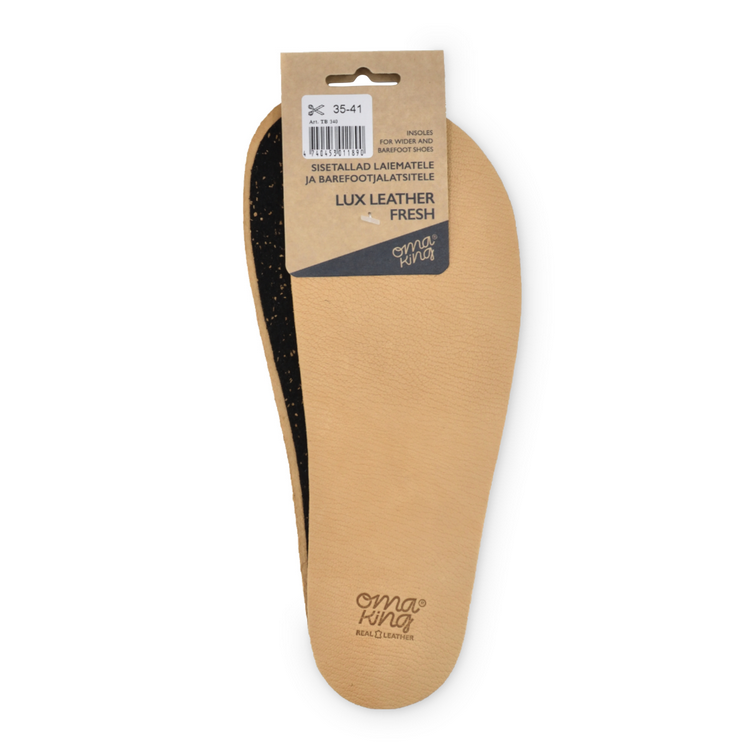 Plantillas universales Barefoot Leather Fresh - Omaking