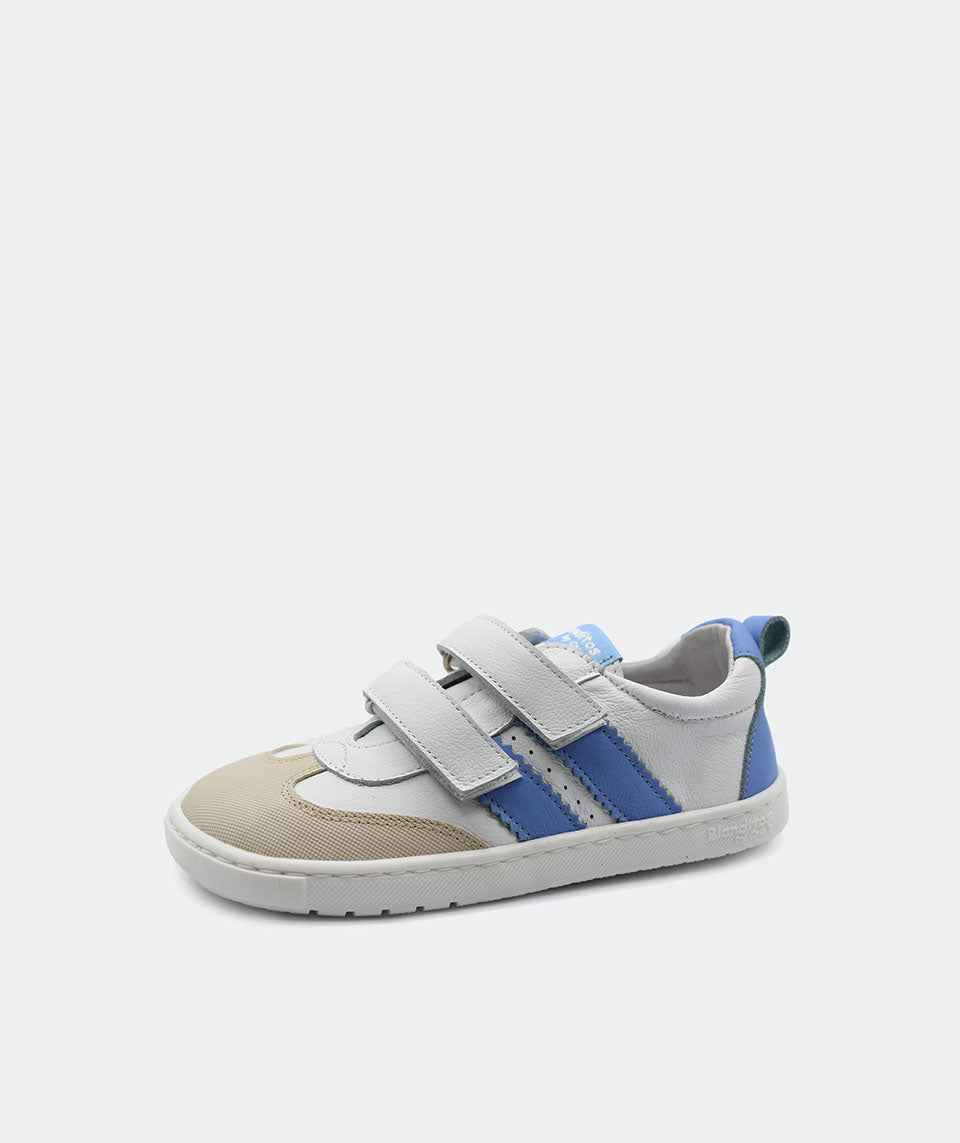 Calzado deportivo que respeta los pies de los niños - Blanditos Marea Azul