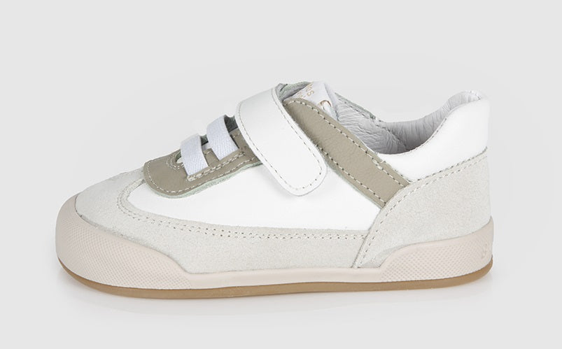 Zapatillas deportivas que respetan los pies de los niños - Blanditos Modena Green