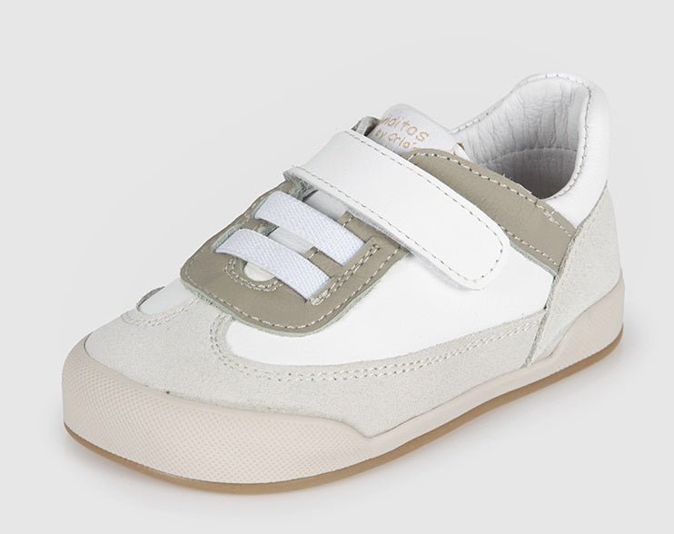 Zapatillas deportivas que respetan los pies de los niños - Blanditos Modena Green