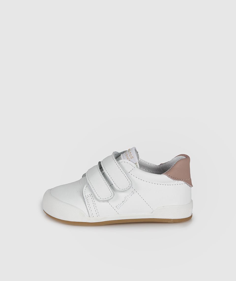 Zapatillas deportivas descalzas - Blanditos Londres Azul Marino y Rosa Viejo