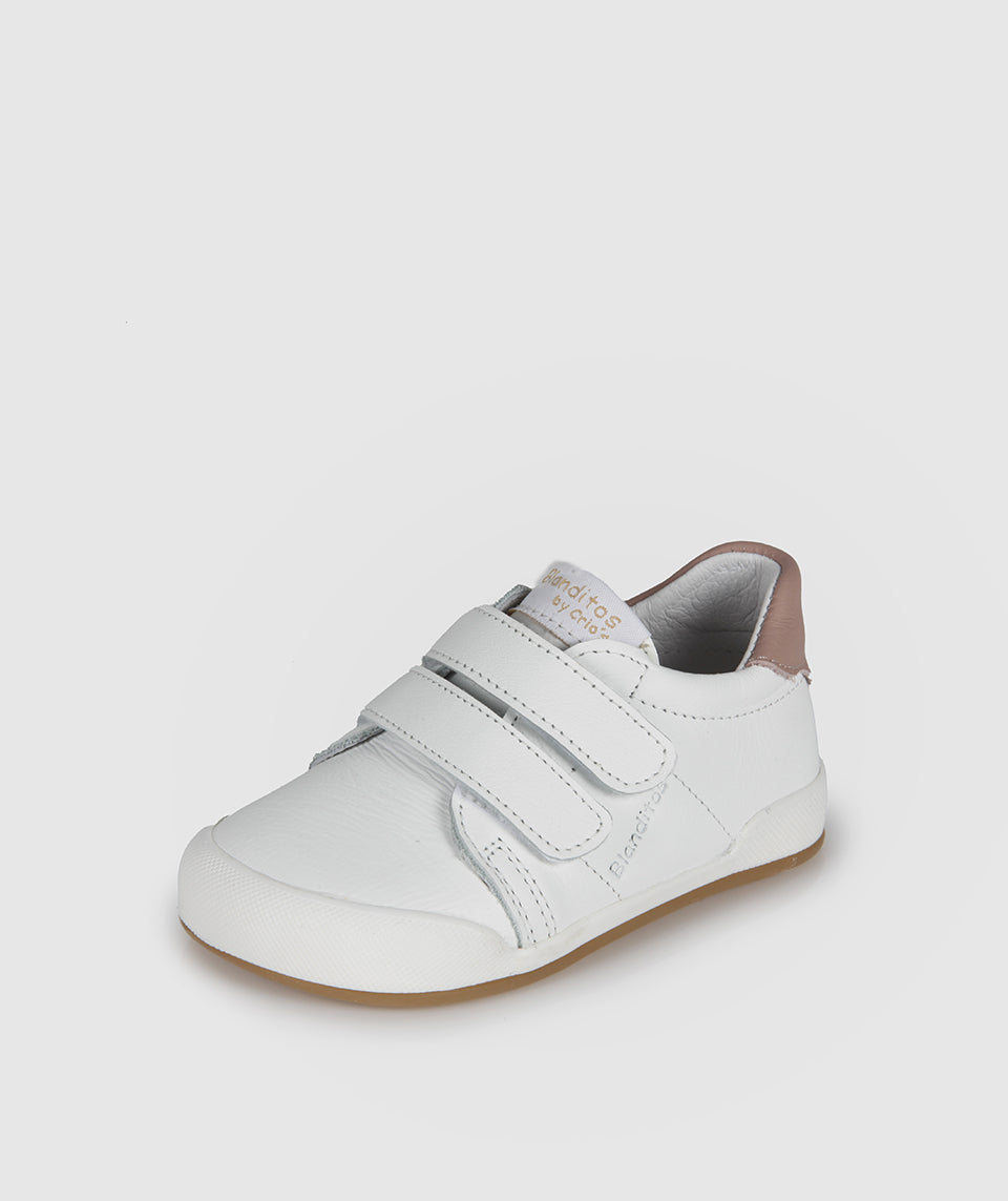Zapatillas deportivas descalzas - Blanditos Londres Azul Marino y Rosa Viejo