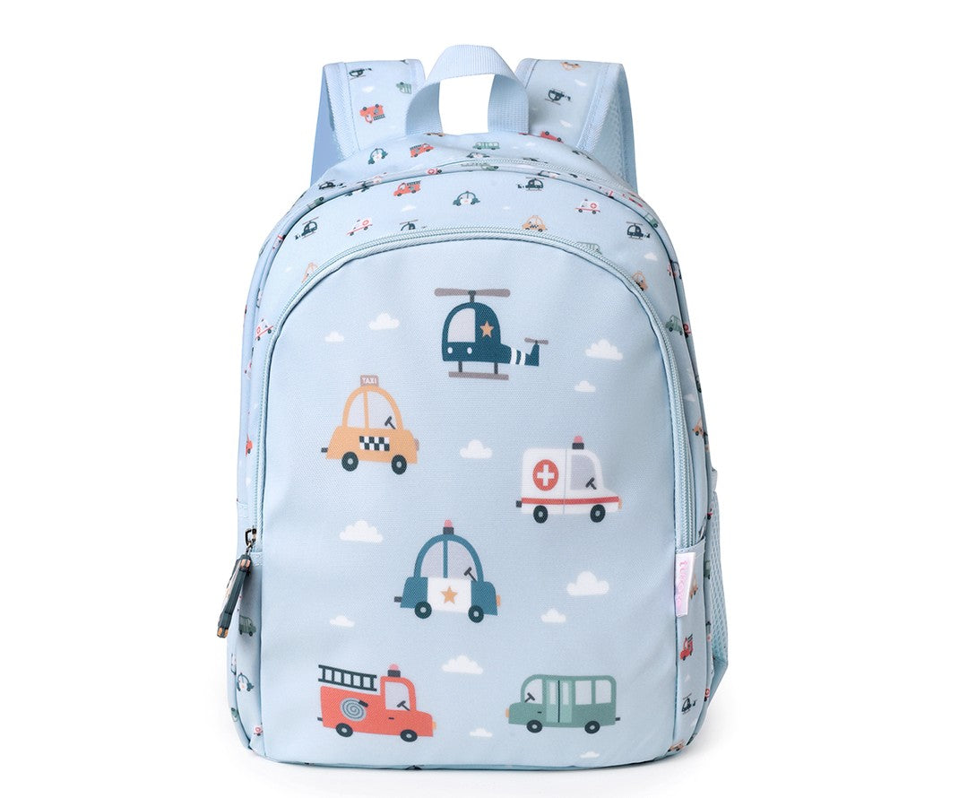 Mochila mediana City Cars con llavero