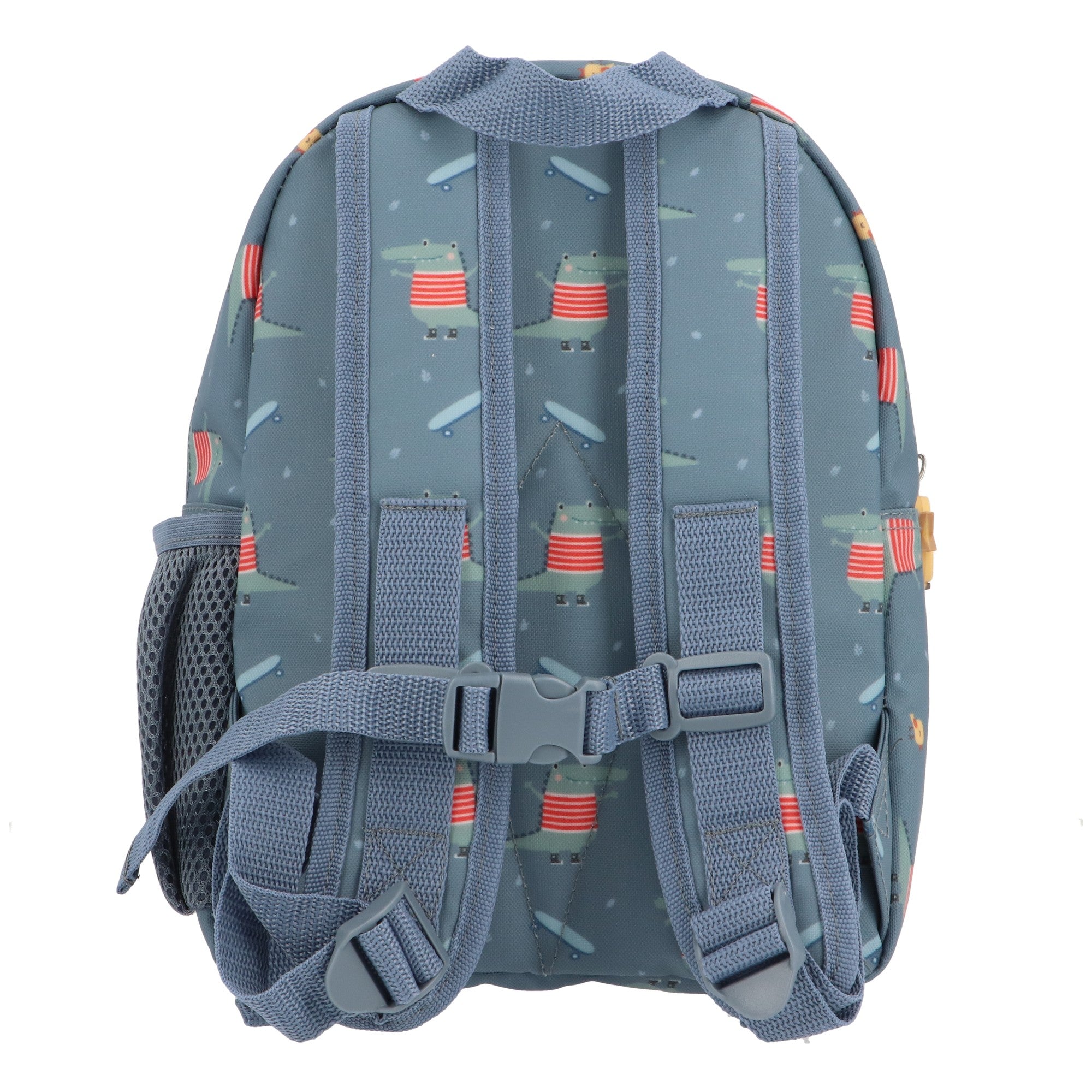 Conjunto Preescolar Mochila + Bolsa Impermeable + Botella de Agua - Tutete Croc