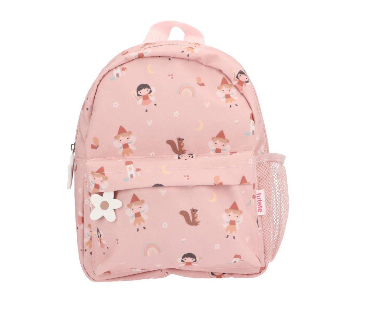 Conjunto de guardería Mochila + Bolsa impermeable + Muselinas + Caja versátil - Tutete Wild Fairies
