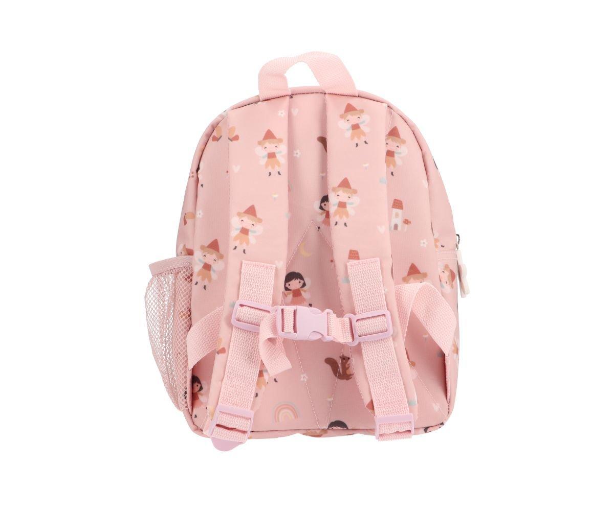 Conjunto de guardería Mochila + Bolsa impermeable + Muselinas + Caja versátil - Tutete Wild Fairies