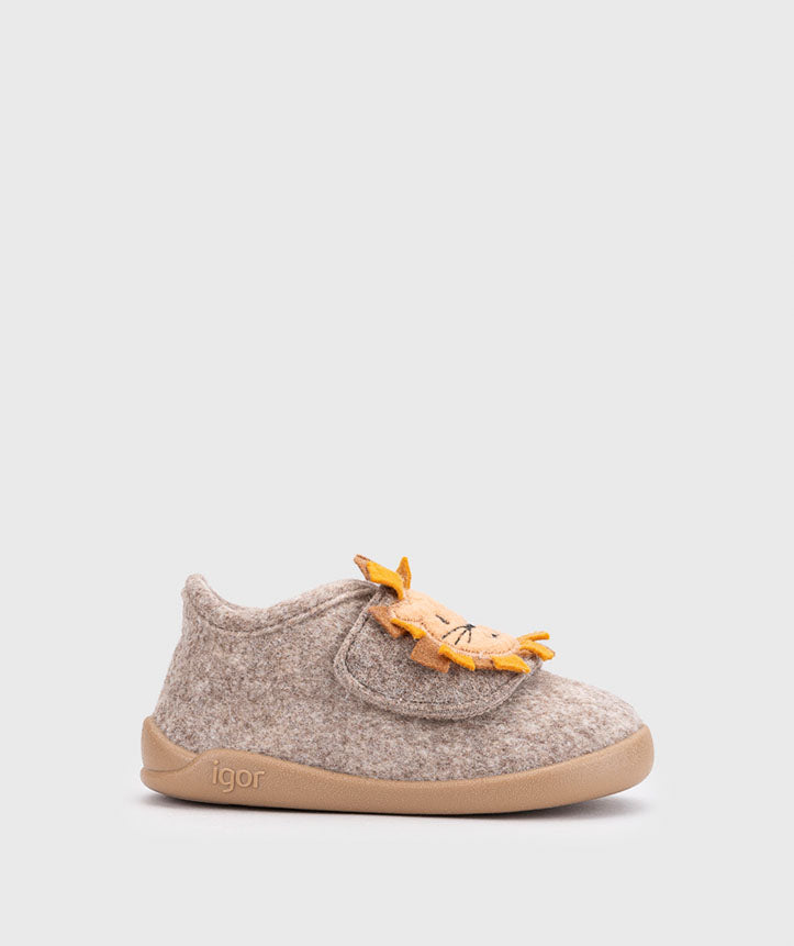 Zapatillas que respetan los pies de los niños - Igor Homie Leão Taupe