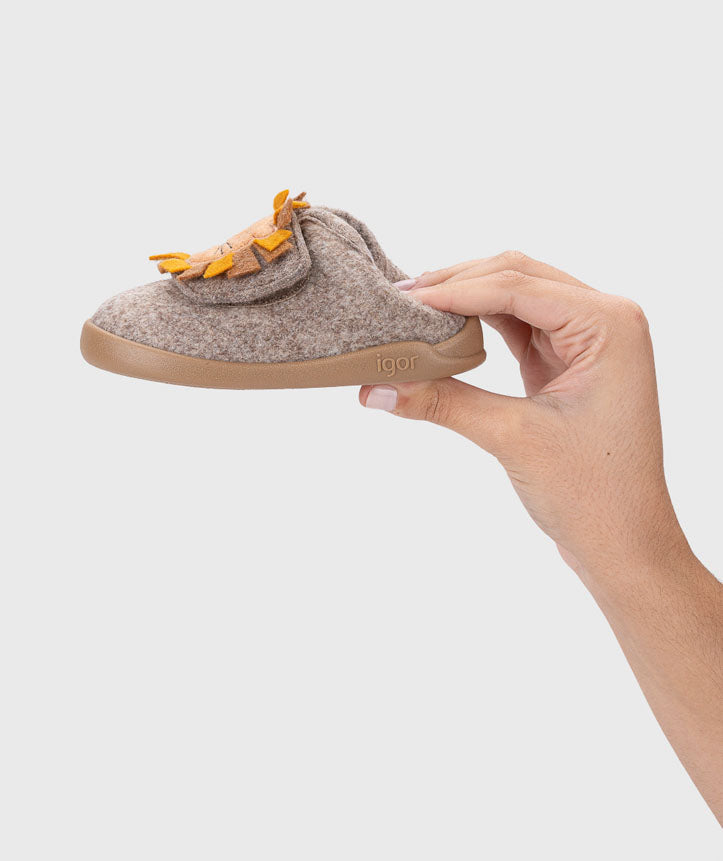 Zapatillas que respetan los pies de los niños - Igor Homie Leão Taupe