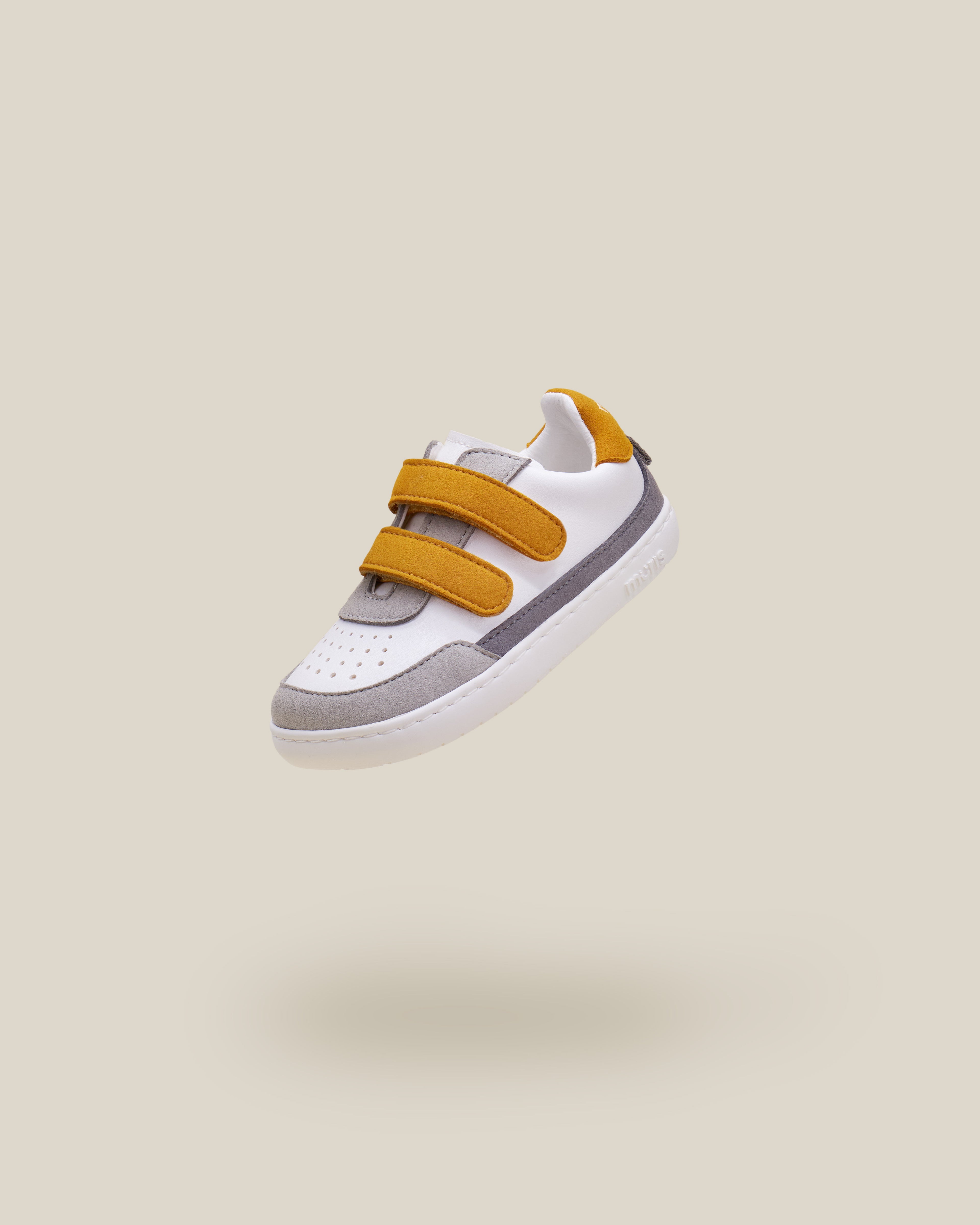 Zapatillas deportivas para niños Barefoot - Muris Petra Junior Mostaza