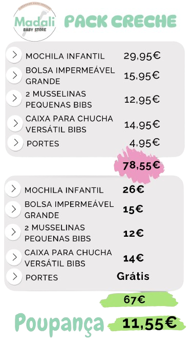 Conjunto de guardería: mochila, bolsa impermeable, muselinas y caja versátil - Savannah Tutete