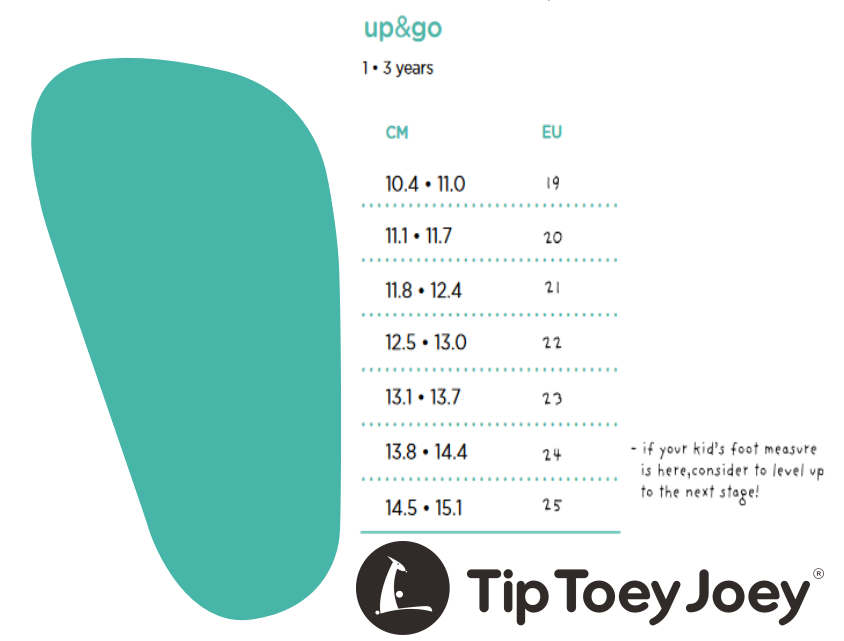 Zapatillas Tip Toey Joey para niños, cómodas para los pies, color olivo y tapioca