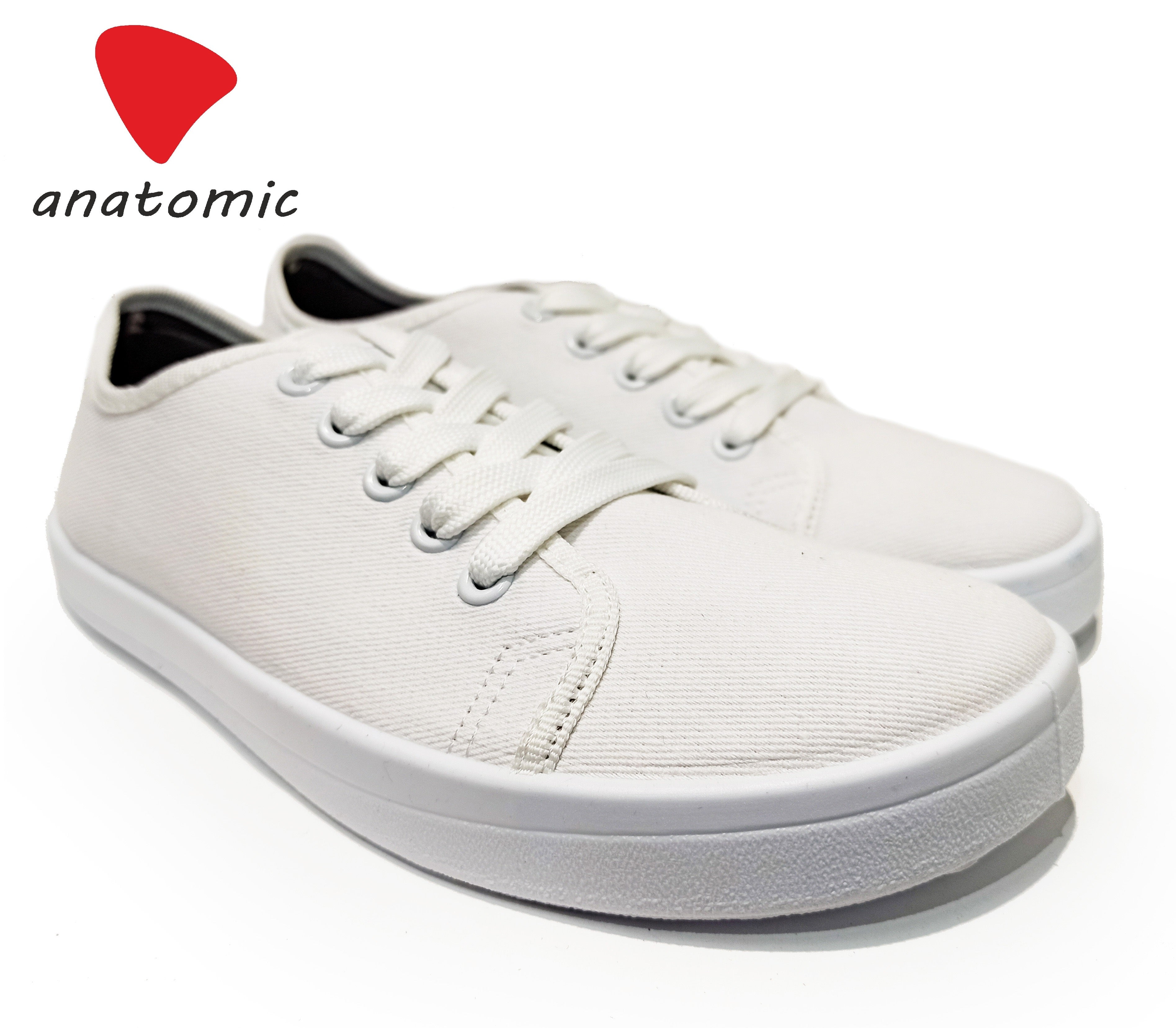 Zapatillas blancas Respectful Starter para adultos - Anatómicas