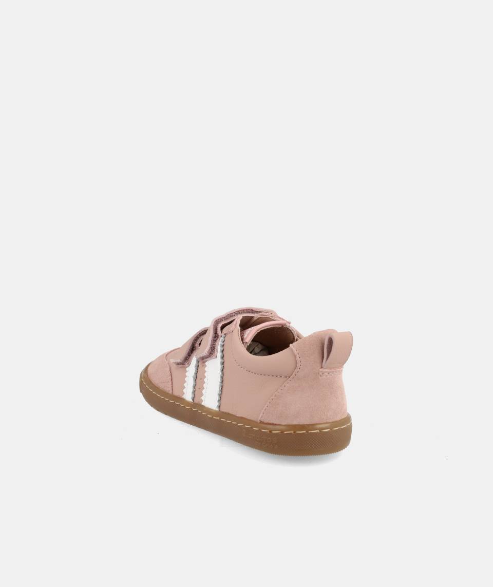 Calzado deportivo que respeta los pies de los niños - Blanditos Delfin Rosa