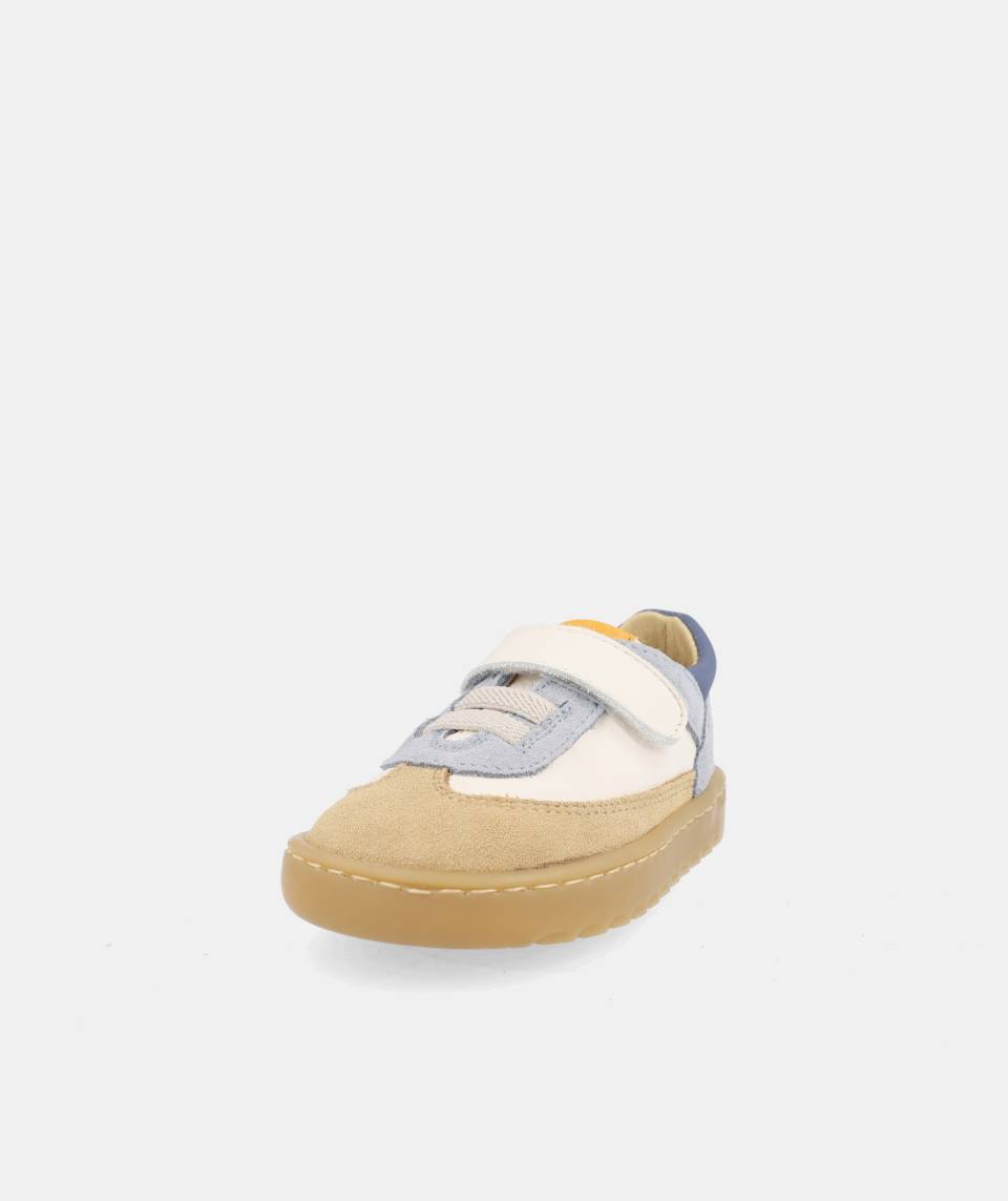Zapatillas deportivas que respetan los pies de los niños - Blanditos Lagos Azul