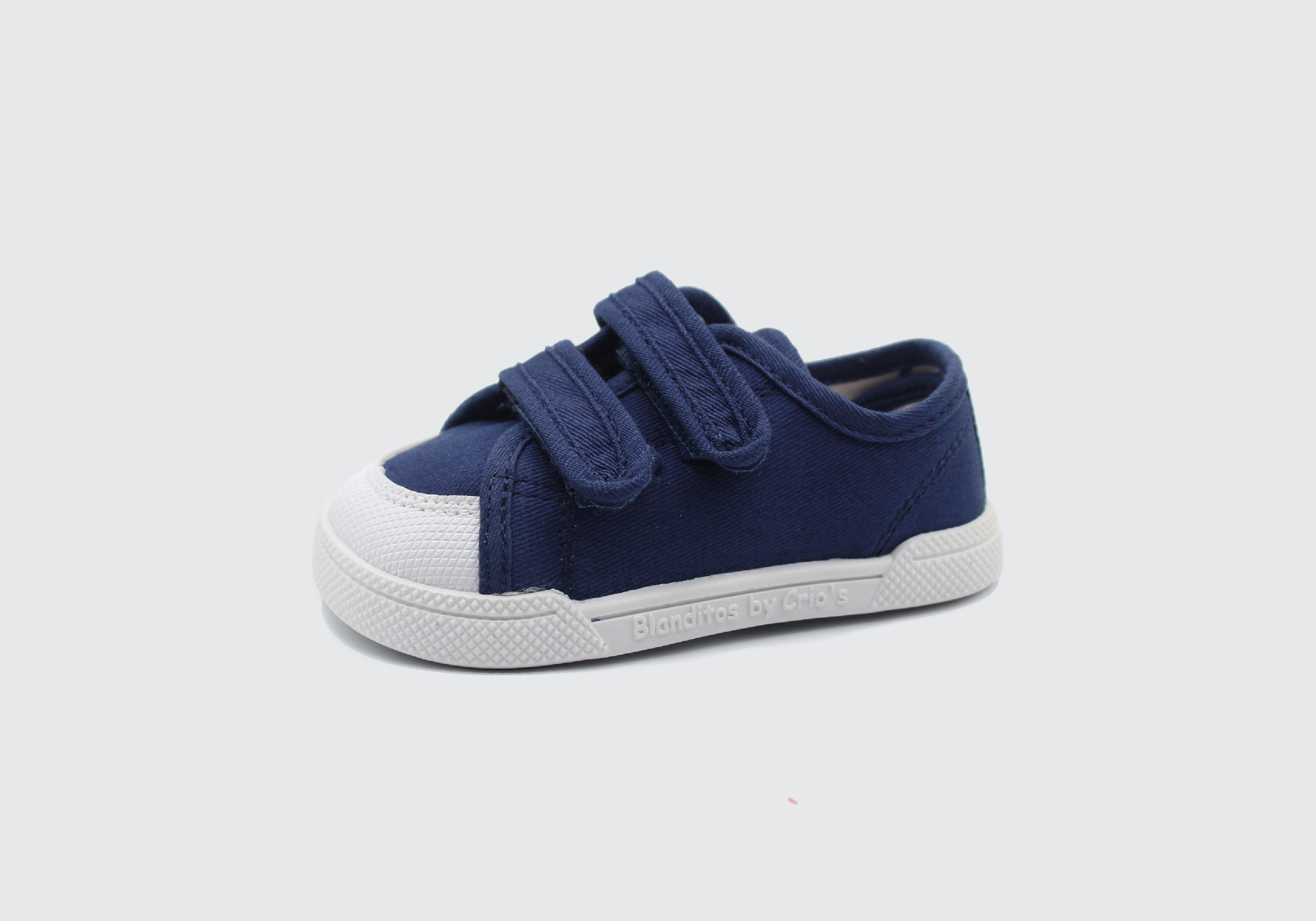 Zapatillas de lona para niños - Blanditos Coco Navy