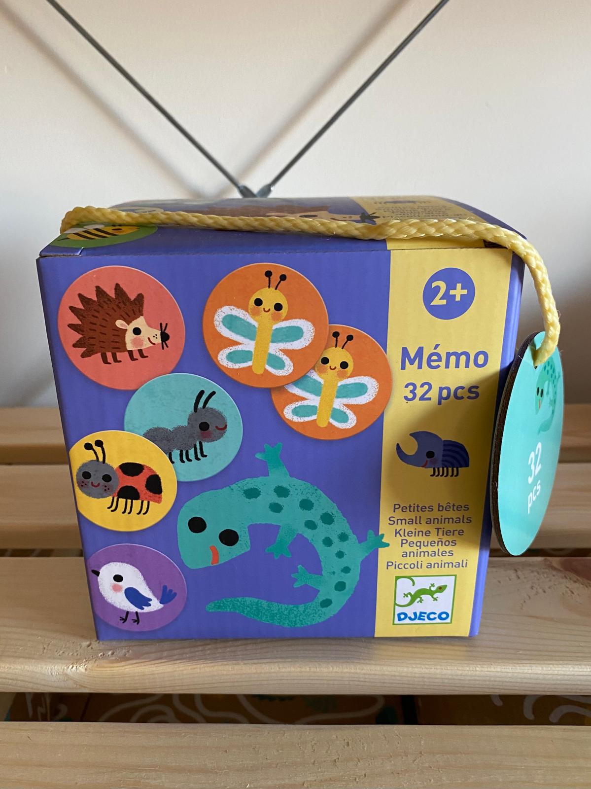 Juego de memoria de animales pequeños - Djeco