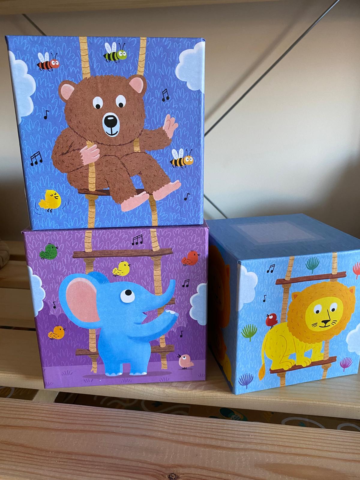 Juego de 10 cubos apilables - Djeco