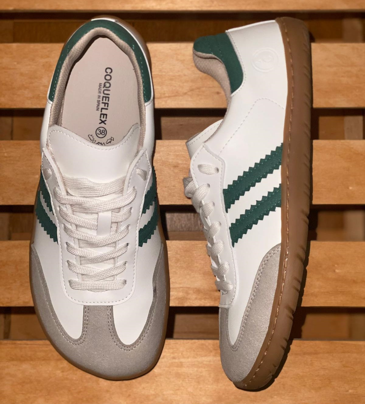 Calzado deportivo descalzo para adultos - Coqueflex Samba Green