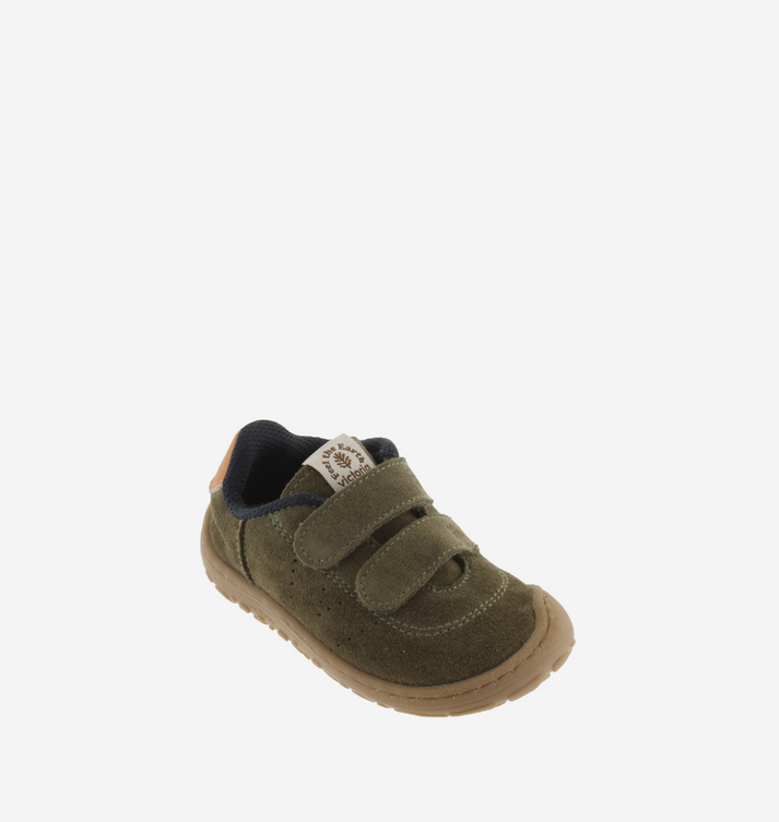 Zapatillas deportivas infantiles Bosco Serraje - Victoria Kaki