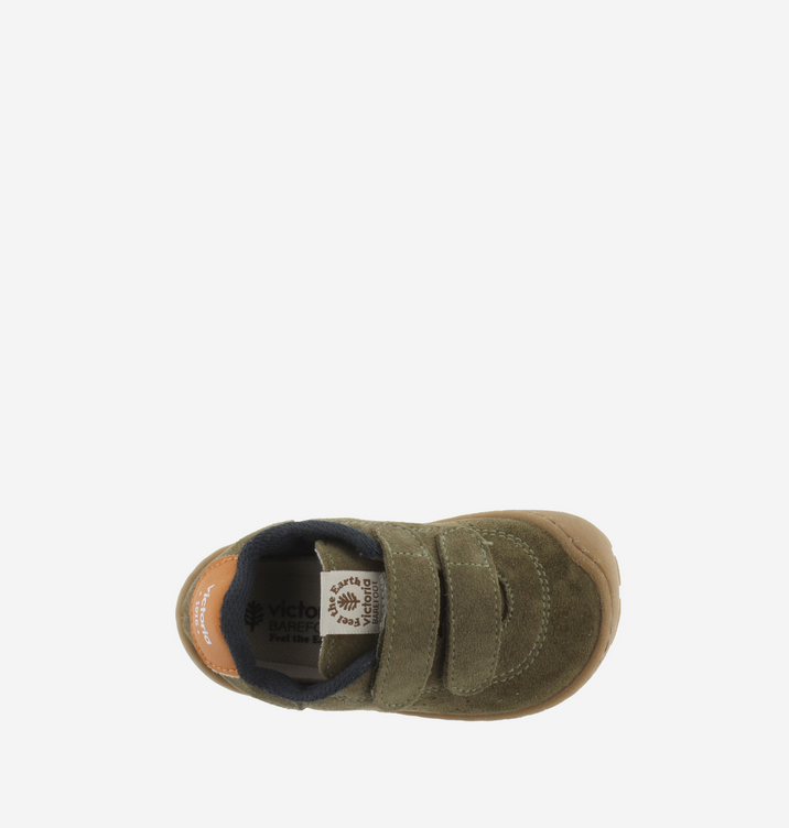 Zapatillas deportivas infantiles Bosco Serraje - Victoria Kaki