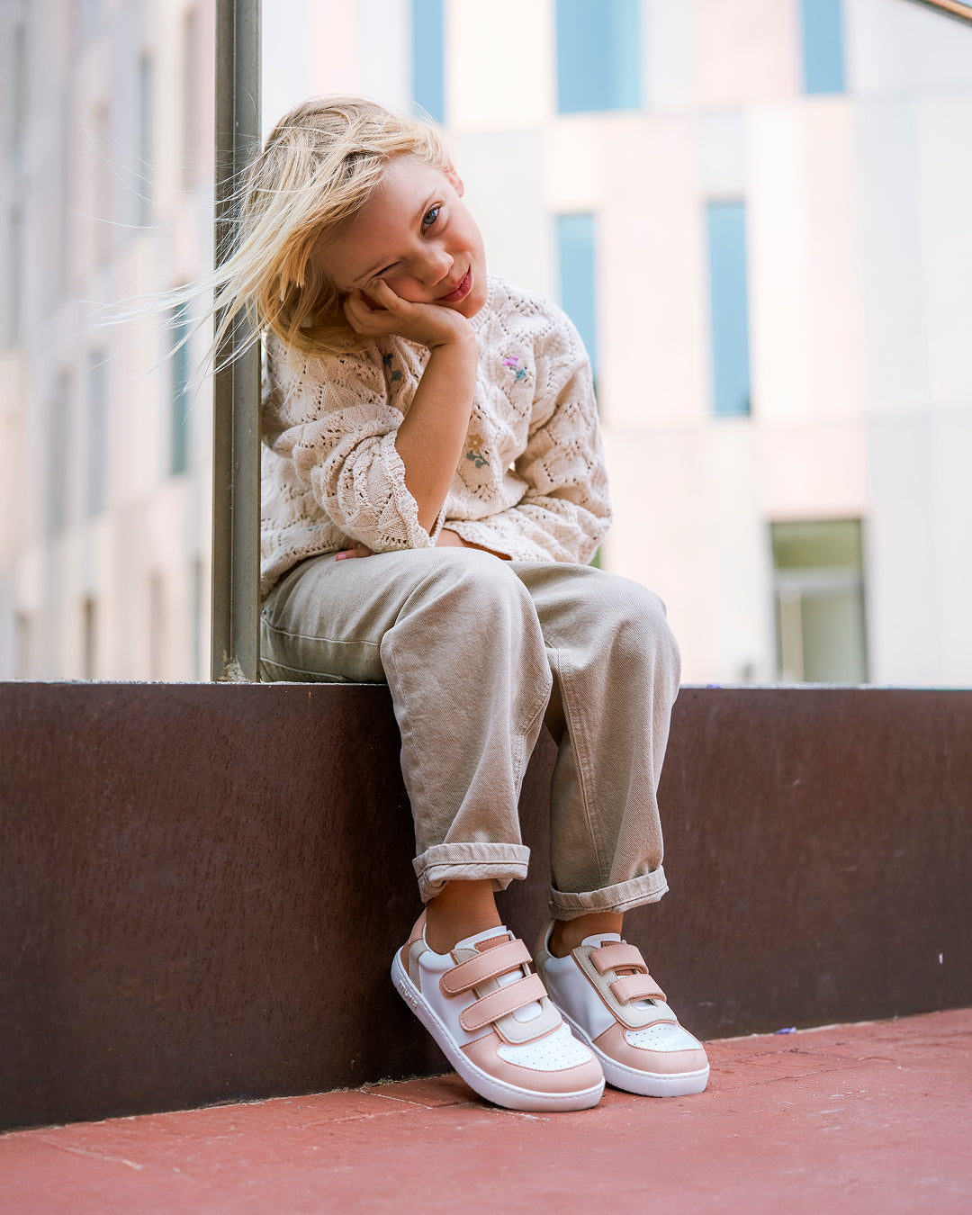 Zapatillas descalzas para niños - Muris Petra Junior Skin