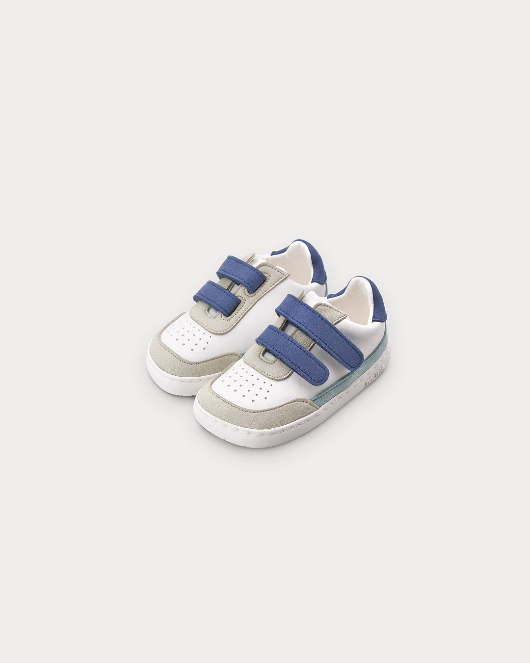 Zapatillas descalzas para niños - Muris Petra Mini Denim Blue