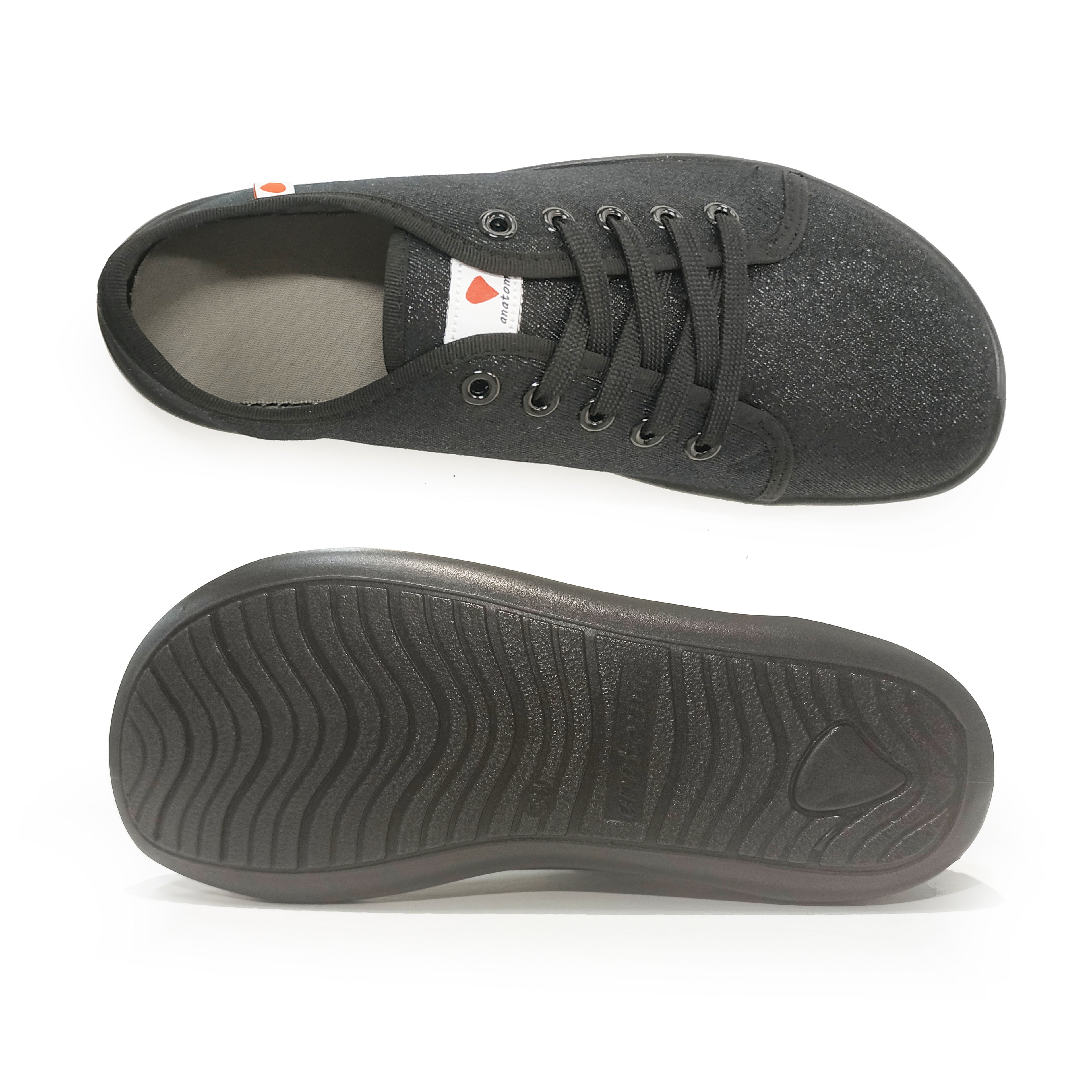 Zapatillas de lona natural para adultos respetuosas - Anatómicas