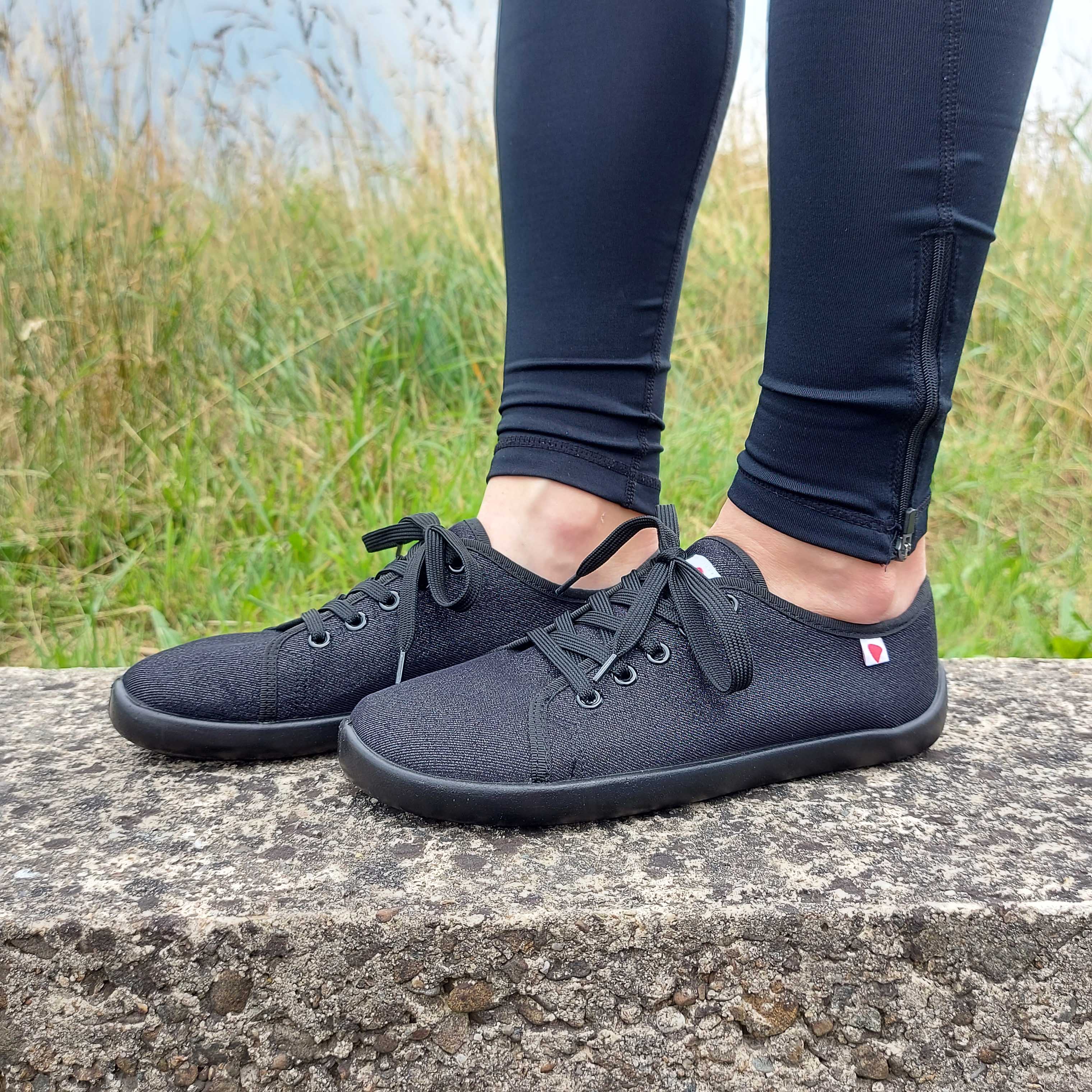 Zapatillas de lona natural para adultos respetuosas - Anatómicas