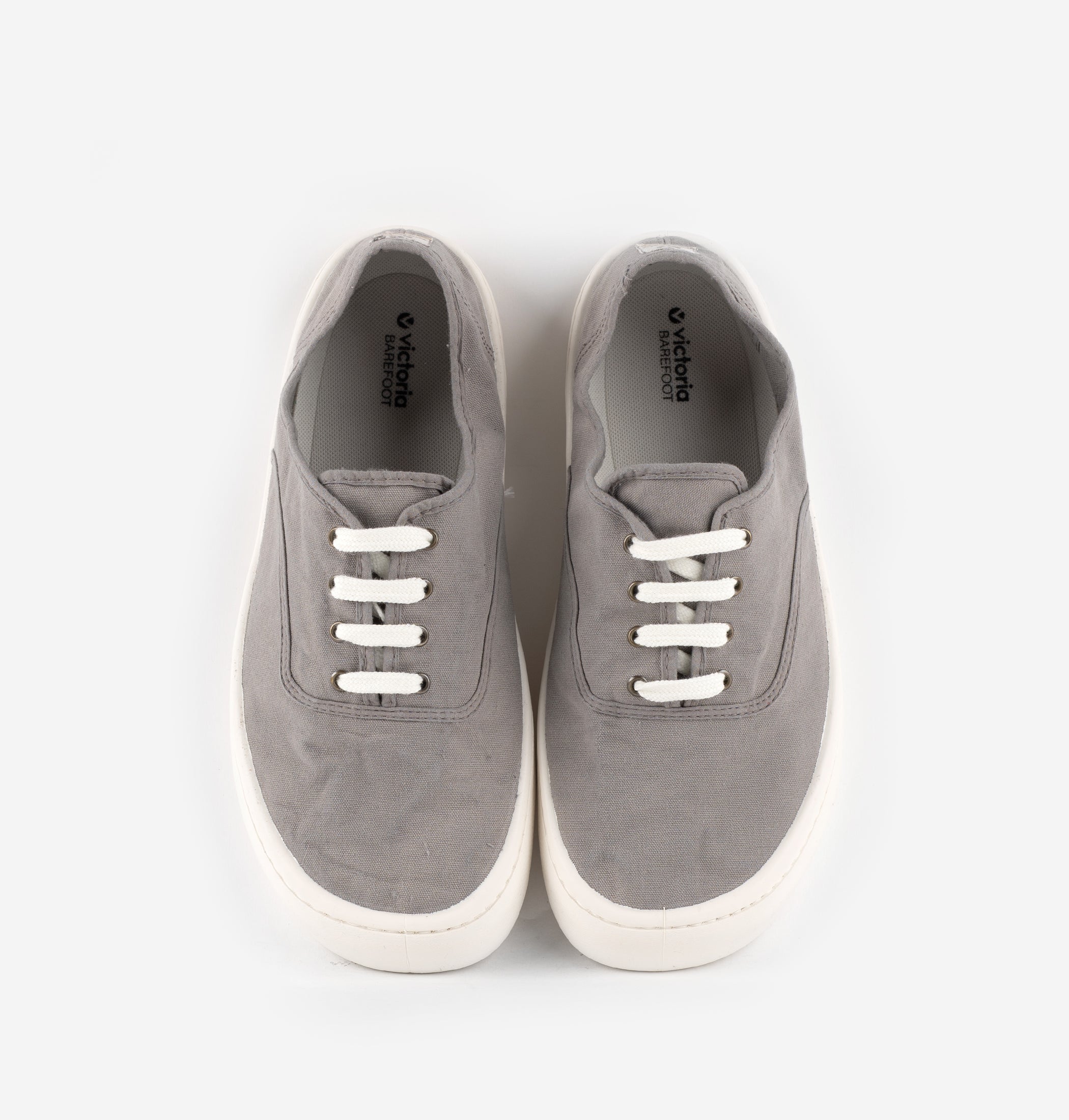 Zapatillas de Lona Descalzas para Adulto - Victoria Olmo Hielo 