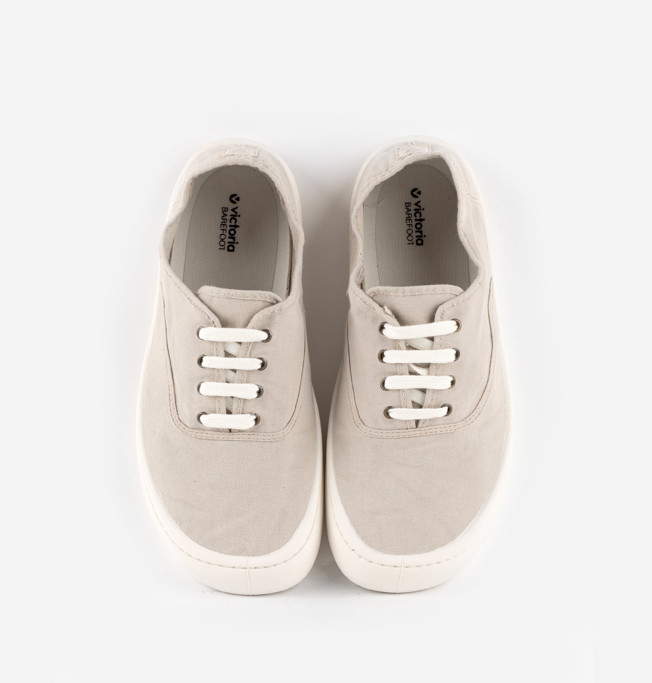 Zapatillas de Lona Descalzas para Adulto - Victoria Olmo Hielo 