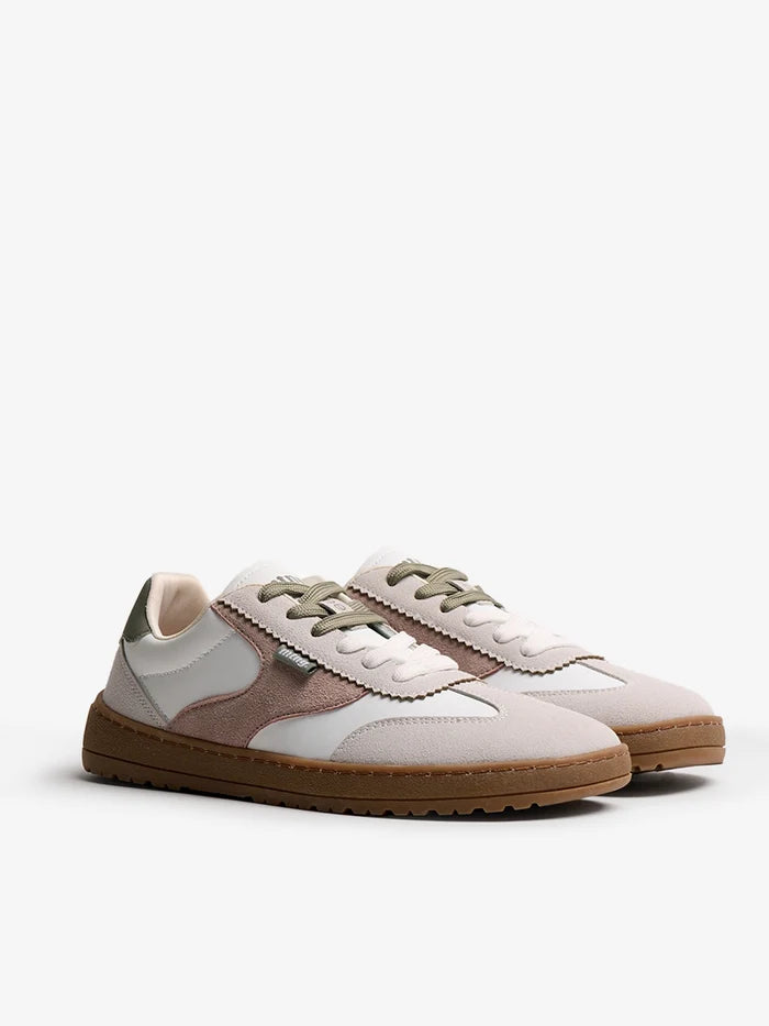 Zapatillas de lona que respetan los pies de los niños - Blanditos Mélon Azul Marino 