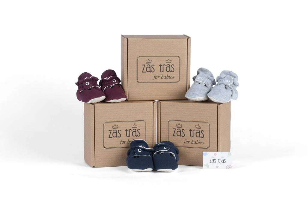 Patucos de Bebé Zás Trás - Media Temporada (Nuevos Colores Disponibles) 