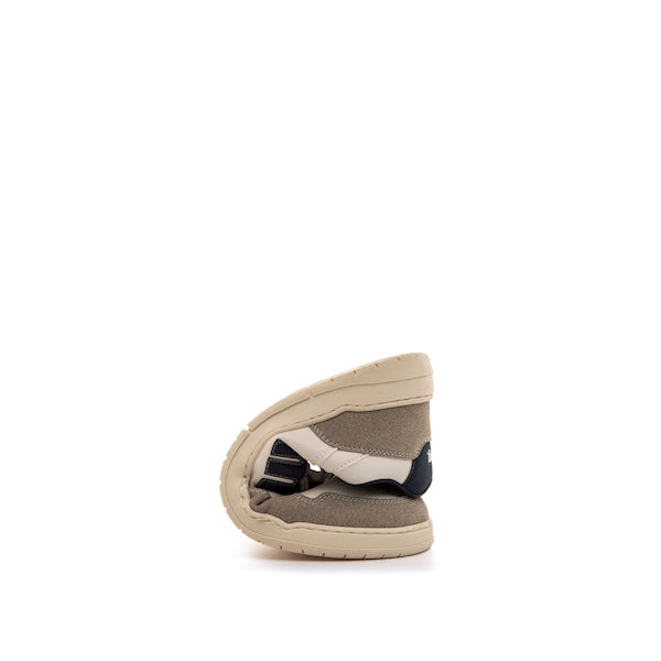 Zapatillas de lona que respetan los pies de los niños - Blanditos Mélon Azul Marino 