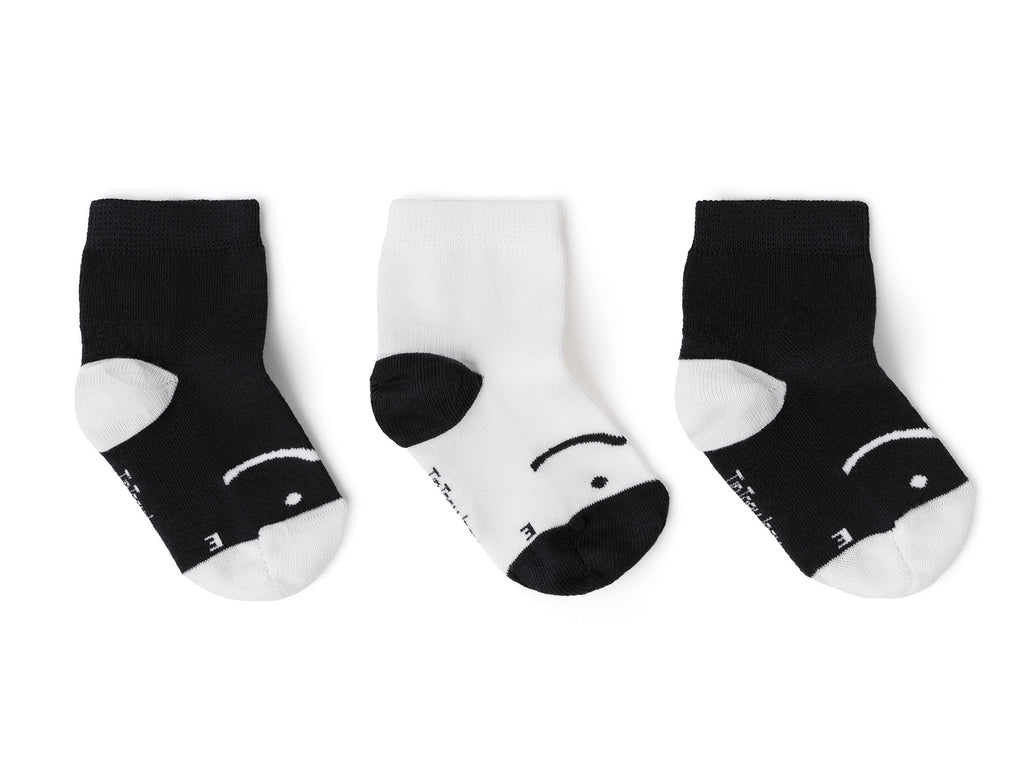 Kit de calcetines descalzos Tip Toey Joey - Blanco y negro