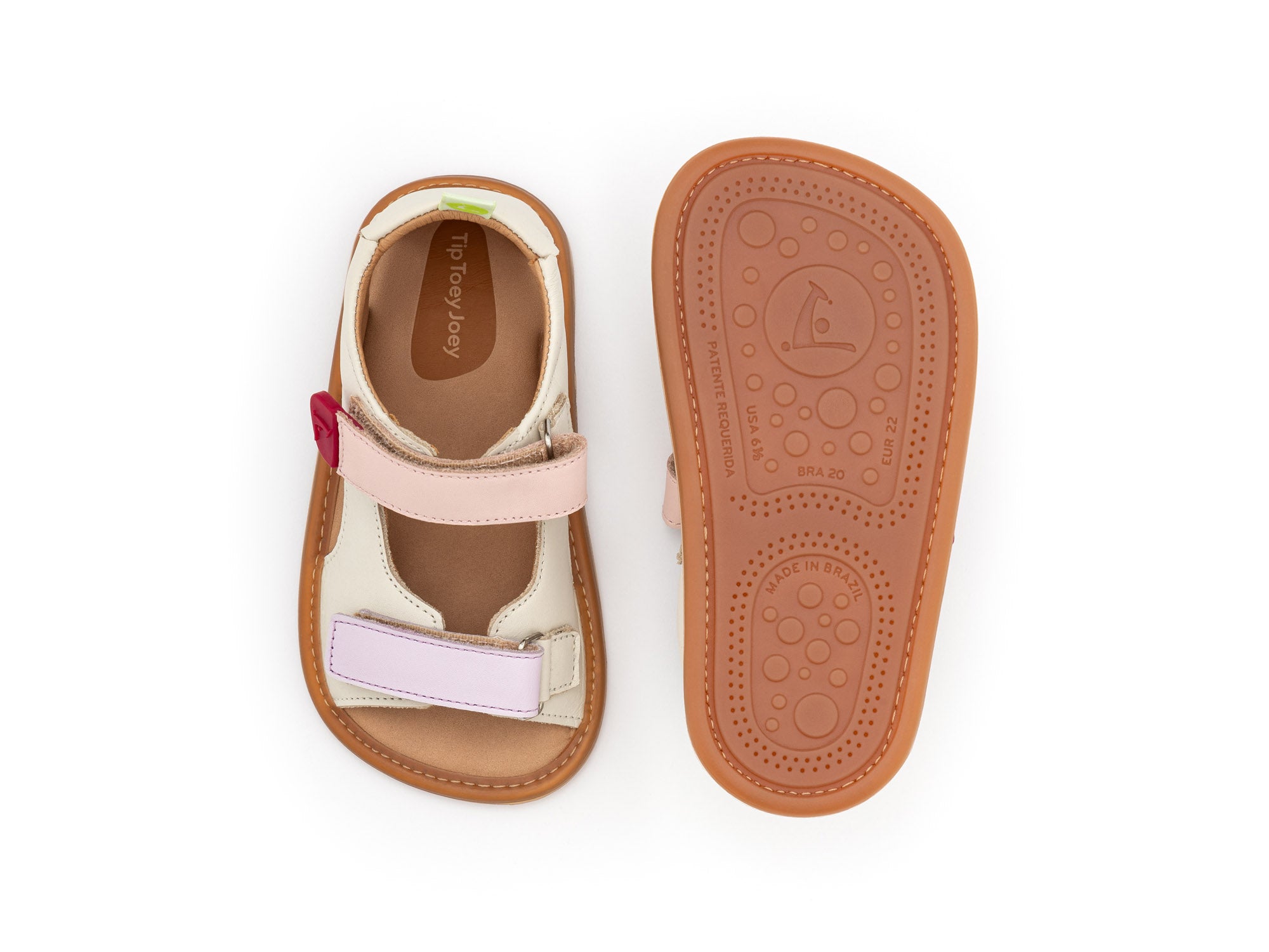 Sandalias para niños TIP TOEY JOEY - Explore Tapioca Lavender Pink