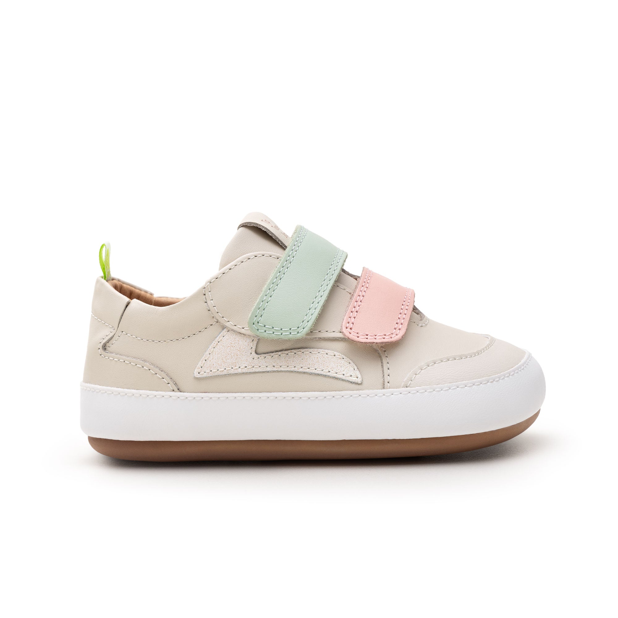 Zapatillas Tip Toey Joey para niños - Landy White &amp; Pink Dream PINK Rose Gold