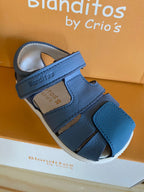 Sandalias que respetan los pies de los niños - Blanditos Isla Azafata 