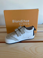 Zapatillas deportivas que respetan los pies de los niños - Blanditos Milán Naranja
