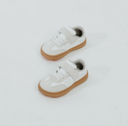Zapatillas que respetan los pies de los niños - Lejan One White 