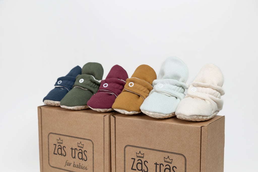 Patucos de Bebé Zás Trás - Media Temporada (Nuevos Colores Disponibles) 