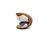 TIP TOEY JOEY - EXPLORER Sandalias Tapioca Blue Tang para niños, aptas para los pies