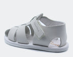 Sandalias que respetan los pies de los niños - Blanditos Cielo Cinza 