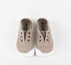 Zapatillas de lona que respetan los pies de los niños - Victoria Tênis Inglés Beige 