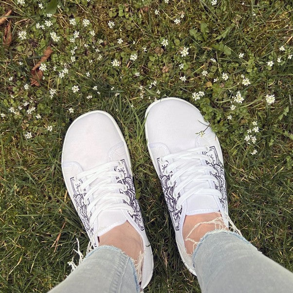 Zapatillas de lona natural para adultos respetuosas - Anatómicas