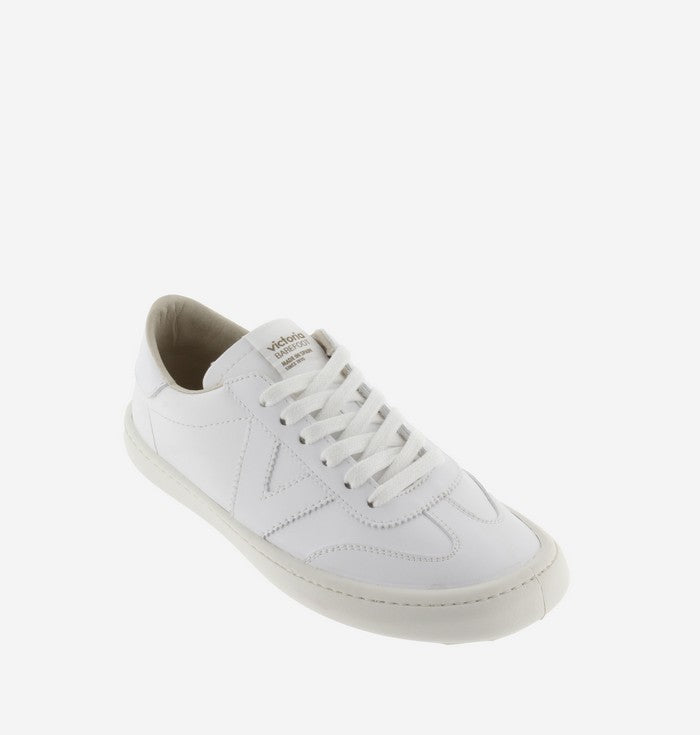 Zapatillas descalzas para adultos de piel y ante - Victoria Olmo Blanco 