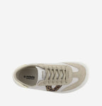 Zapatillas descalzas para adultos de piel y ante - Victoria Olmo Beige (Leopardo) 