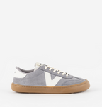 Zapatillas Descalzas Adulto Piel y Ante - Victoria Olmo Serraje Gris 